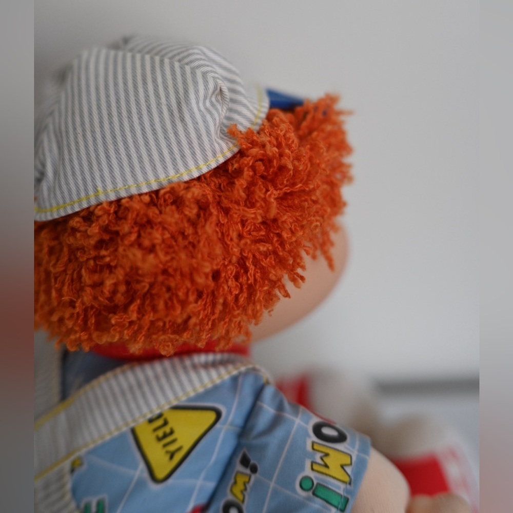 Vintage Cabbage Patch Kid 1990 First Edition Ruff’ N’ Tuff Red Head Hasbro CPK - Picture 13 of 16